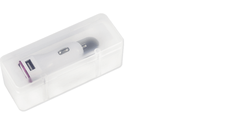 Duo - promotional car chargers Duo - promotional car chargers