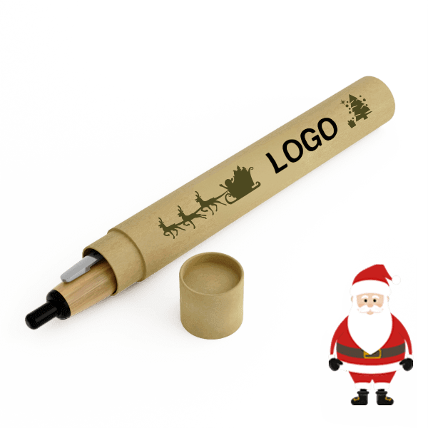 Contour - Bamboo Pens with Logo