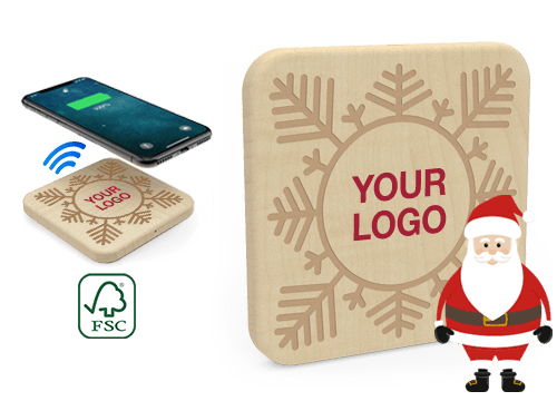 Forest Christmas - Promotional Wireless Charging Pad