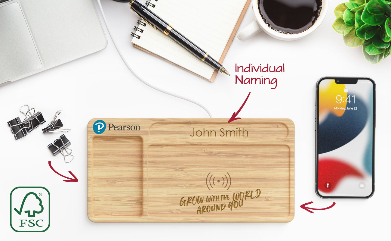 EcoDesk - Personalized Wireless Charger
