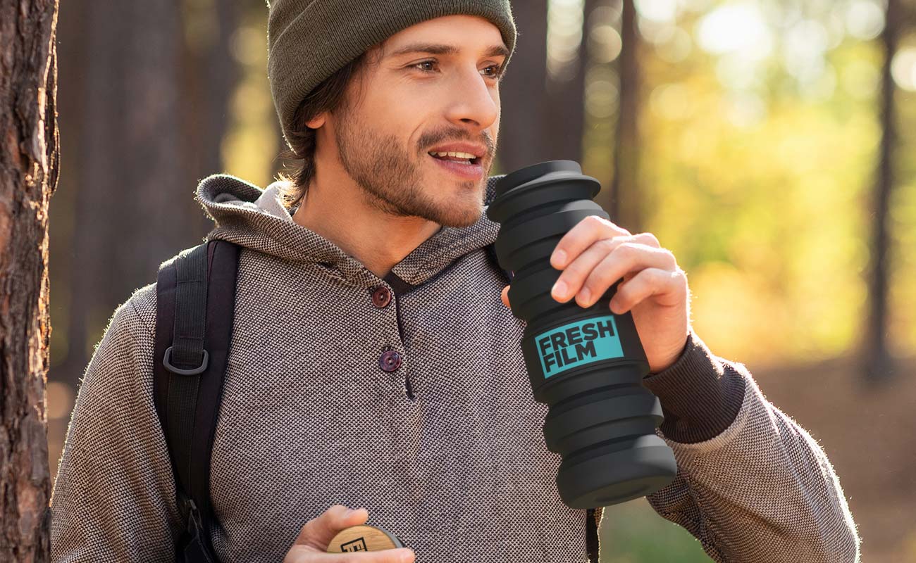 Flexi - Foldable Water Bottles with Logo gallery thumbnail