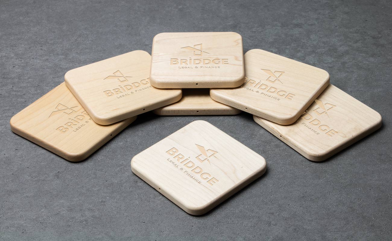 Forest - Promotional Wireless Charger with Logo gallery thumbnail