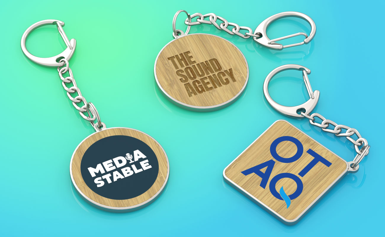 KeyCraft - Customized Promotional Bamboo Keyrings gallery thumbnail