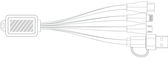 Keyring Cable Screen Printing