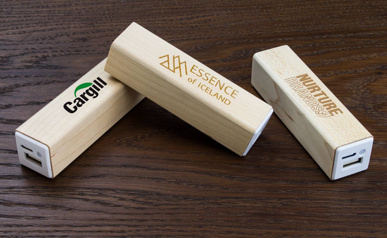 Maple - Personalised Portable Charger gallery thumbnail