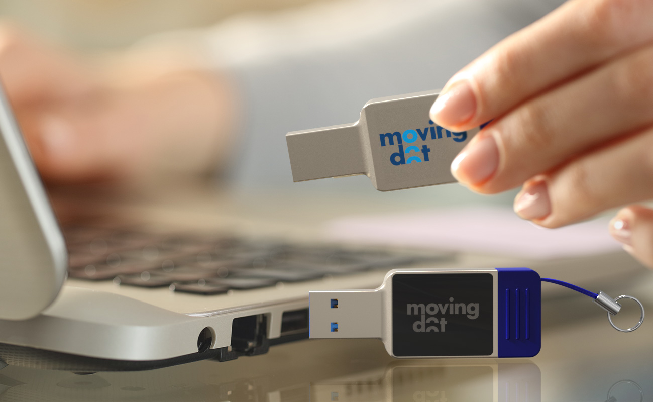 Neon - Personalized USB Drives With USB-C gallery thumbnail