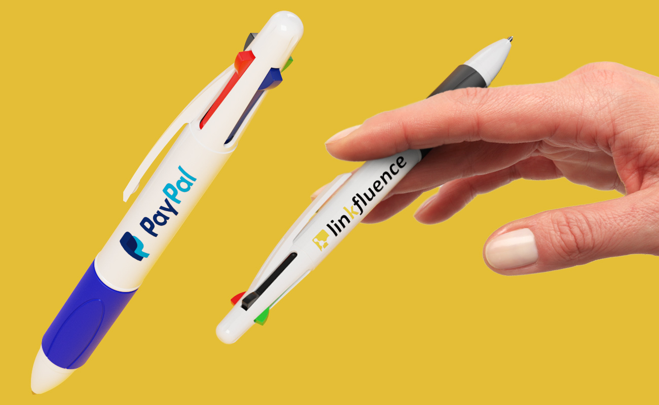 Quad - Custom Promotional 4 Color Pens gallery thumbnail