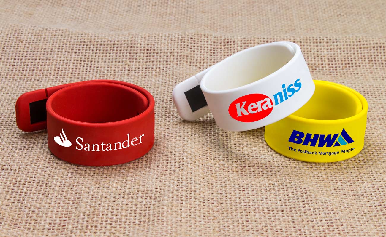 Slap - Customised USB Wristband gallery thumbnail