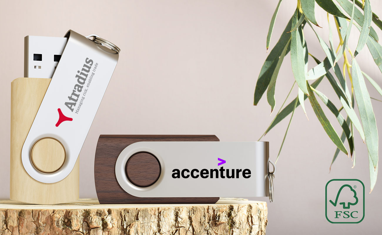 Twister Wood - Wooden USB Memory Twister Wood - Wooden USB Memory