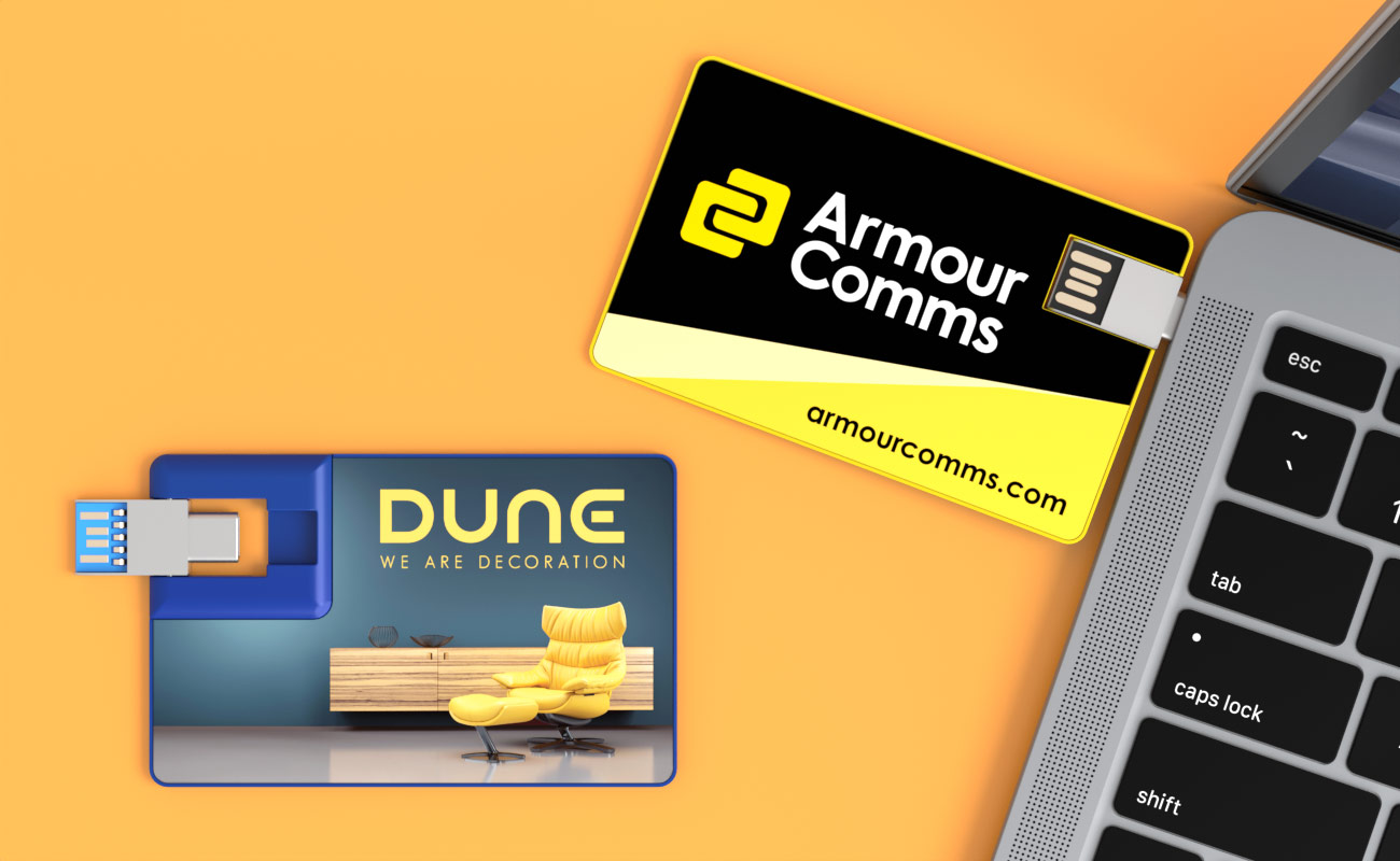 Wafer Duo - USB Business Cards gallery thumbnail